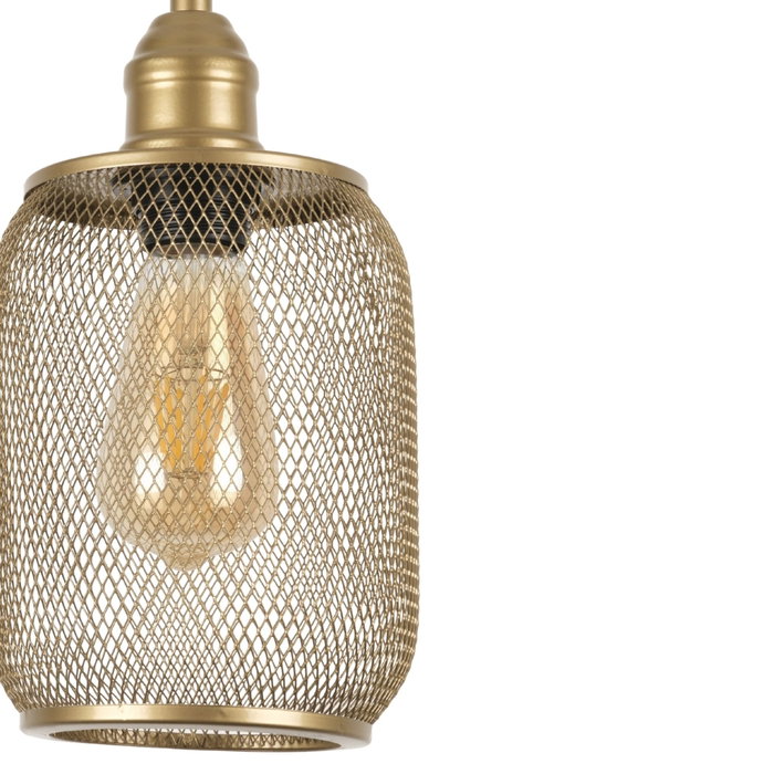 Opviq Berk - 16400 - 6 Lámpara de araña de metal Dorado Opviq Berk - 16400 - 6 Lámpara de araña de metal Dorado